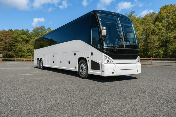 Bus Rental Company Costa Mesa 56 Passenger Charter Bus