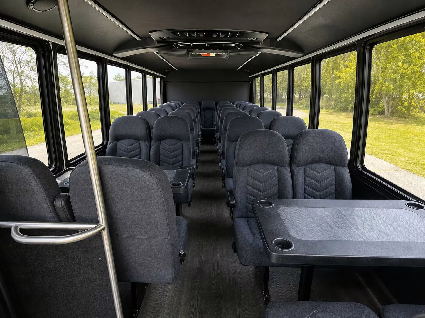 20 passenger minibus inside