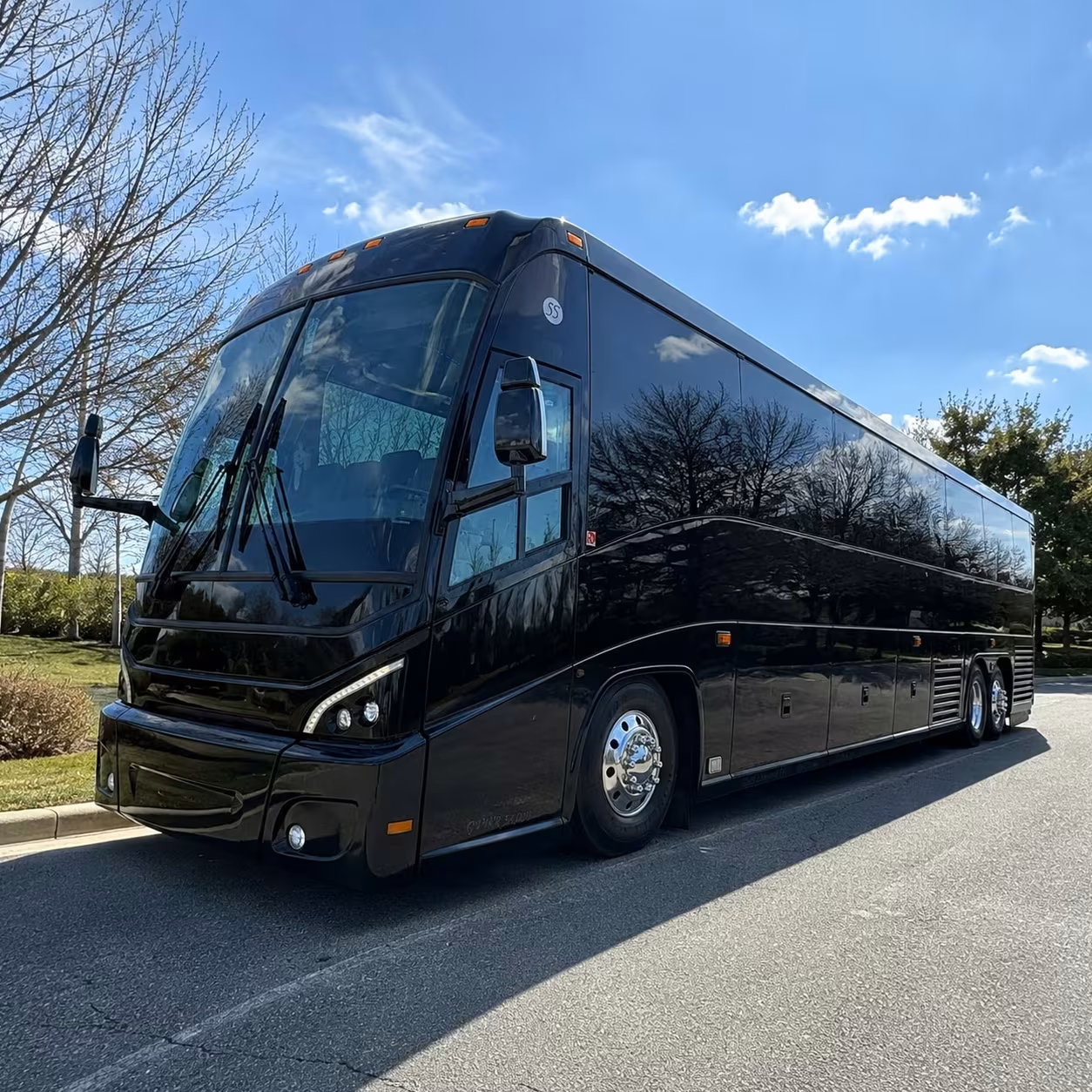 costa mesa bus rentals to long beach sna and ontario airports