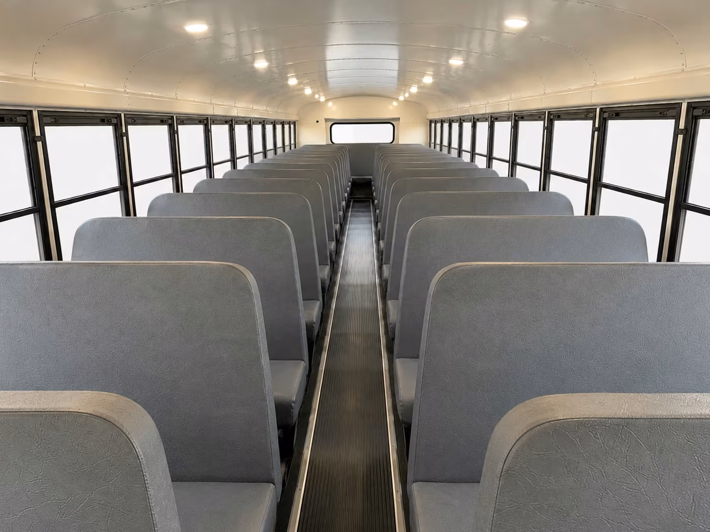 school bus interior