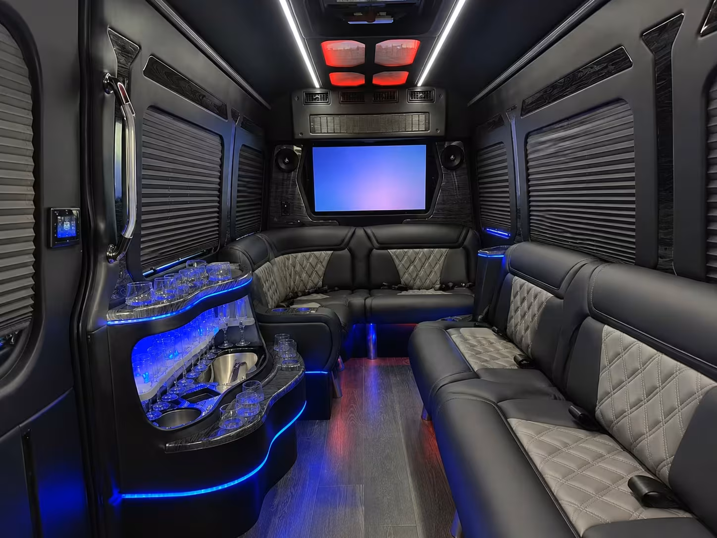 sprinter limousine inside